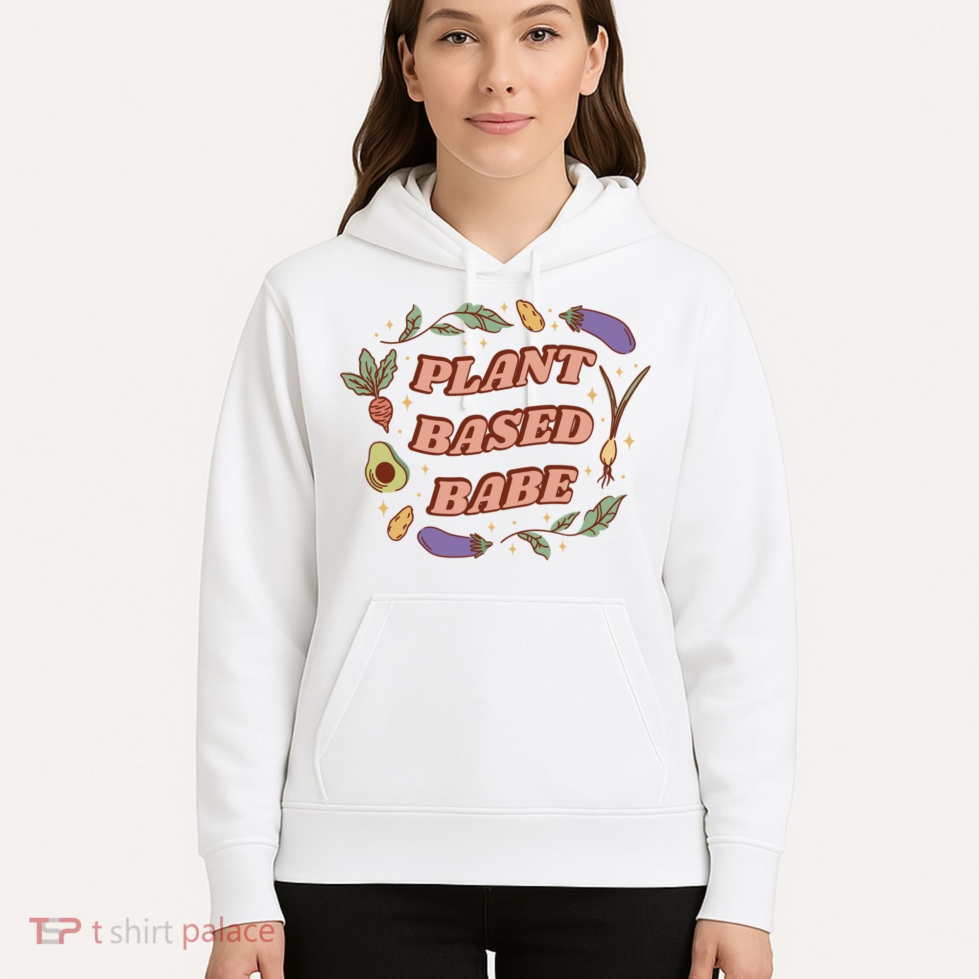 Plant Based Babe Vegan Life Hoodie