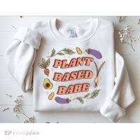 Plant Based Babe Vegan Life Sweatshirt thumb 2