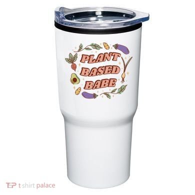 Plant Based Babe Vegan Life Tumbler