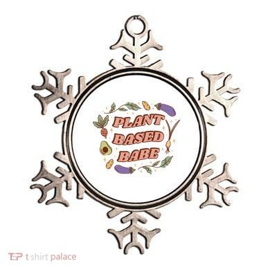 Plant Based Babe Vegan Life Ornament