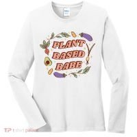 Plant Based Babe Vegan Life Women's Long Sleeve Shirt thumb 0