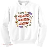 Plant Based Babe Vegan Life Kids Sweatshirt thumb 0