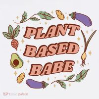 Plant Based Babe Vegan Life Kids T-Shirt thumb 4