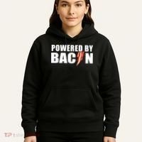 Powered By Bacon Hoodie thumb 5