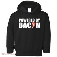 Powered By Bacon Toddler Hoodie thumb 0