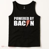 Powered By Bacon Tank Top thumb 2