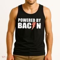 Powered By Bacon Tank Top thumb 3