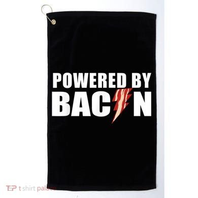 Powered By Bacon Golf Towel