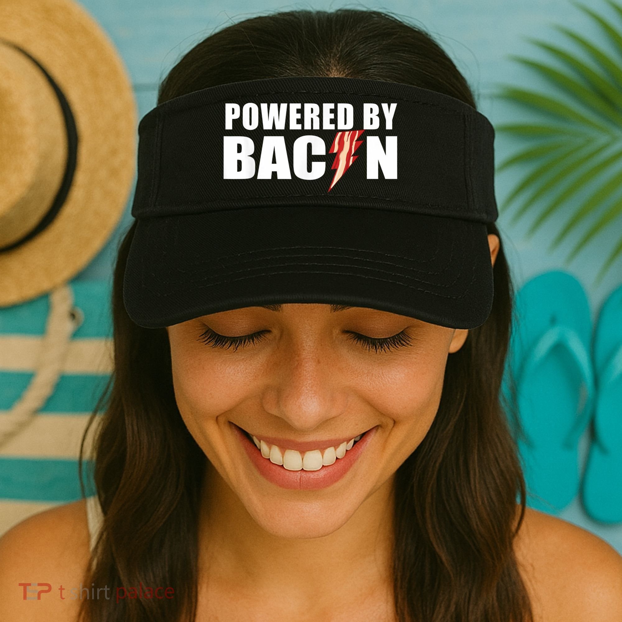 Powered By Bacon Visor