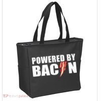 Powered By Bacon Tote Bag thumb 2