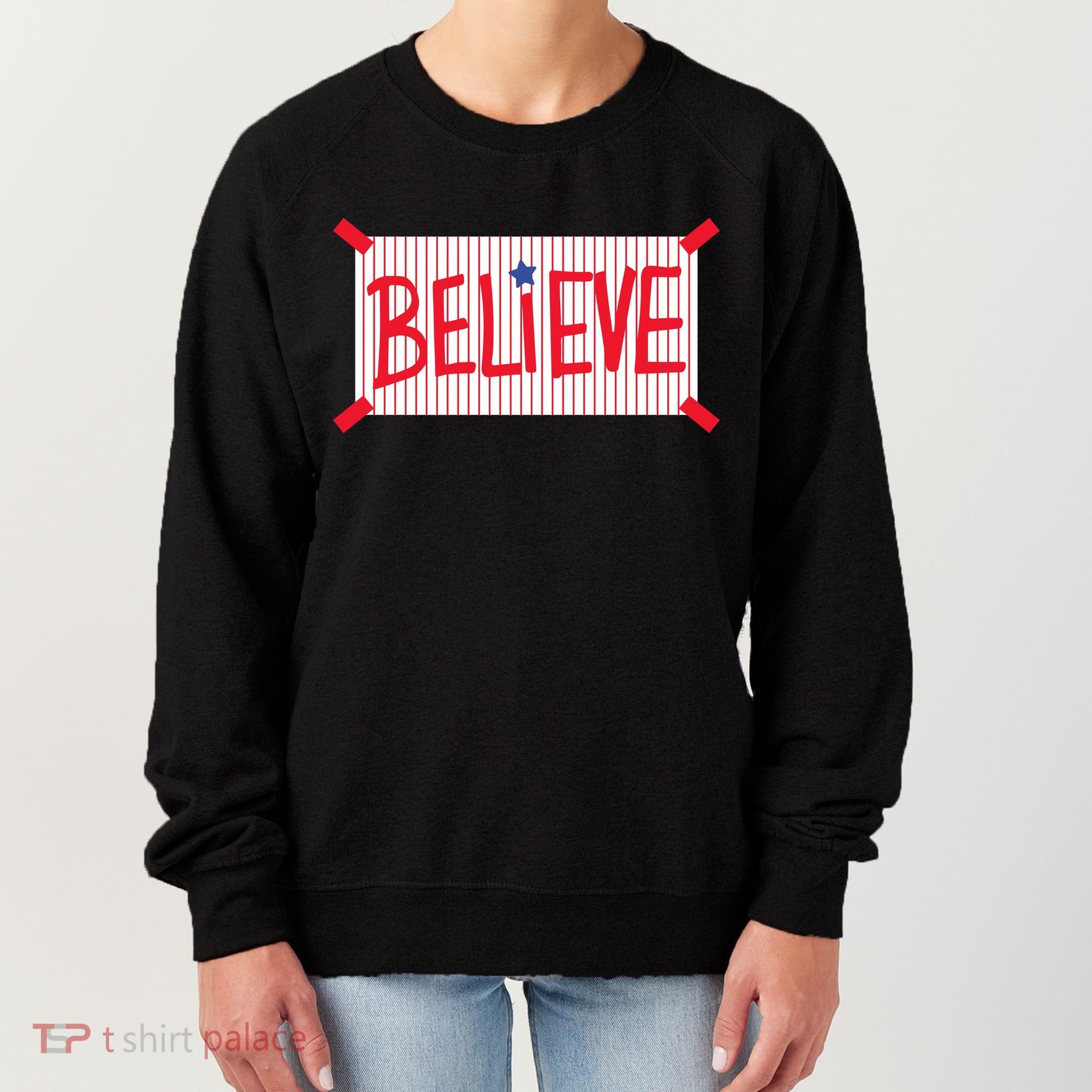 Philadelphia Baseball Believe Women's Sweatshirt