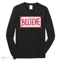 Philadelphia Baseball Believe Long Sleeve Shirt thumb 0