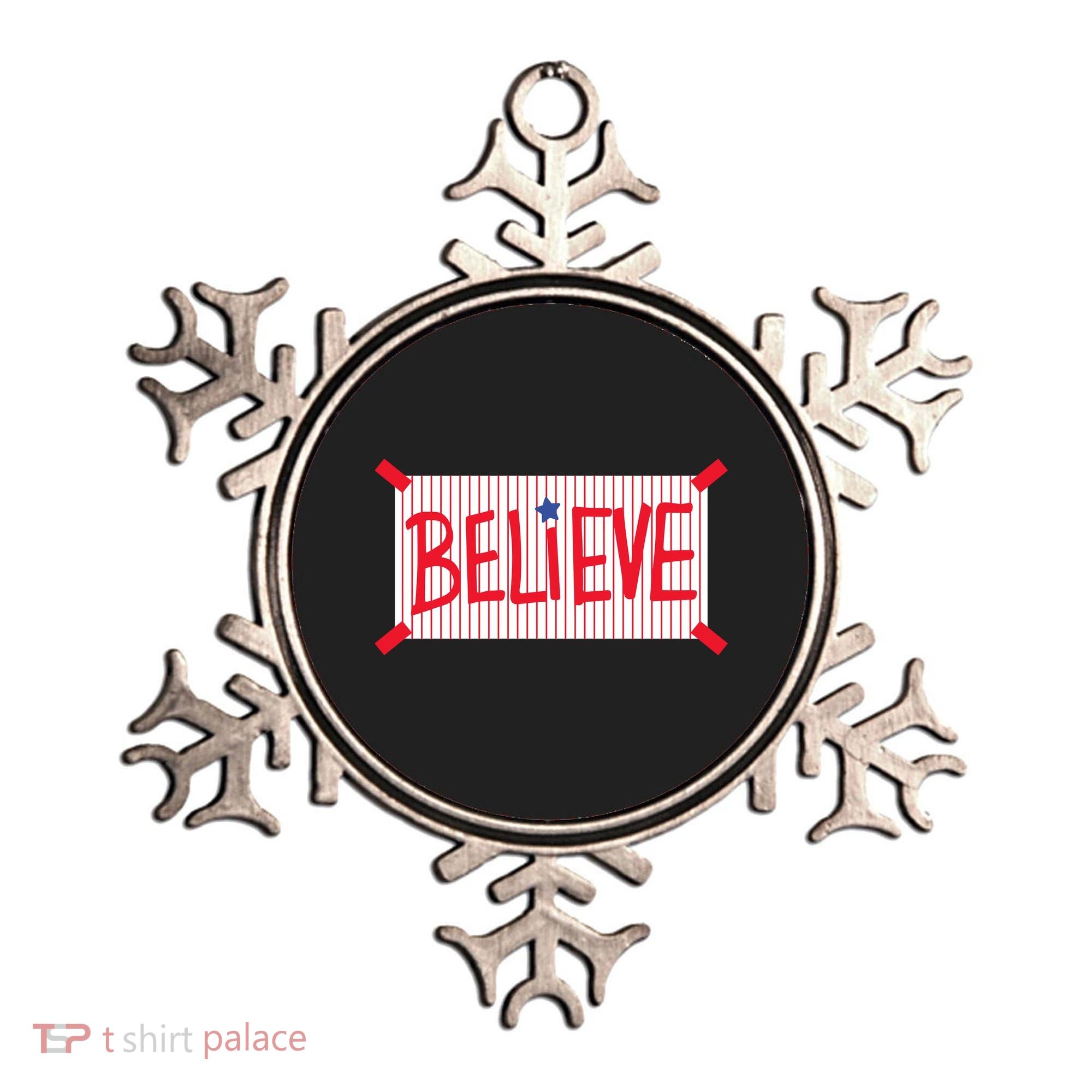 Philadelphia Baseball Believe Ornament