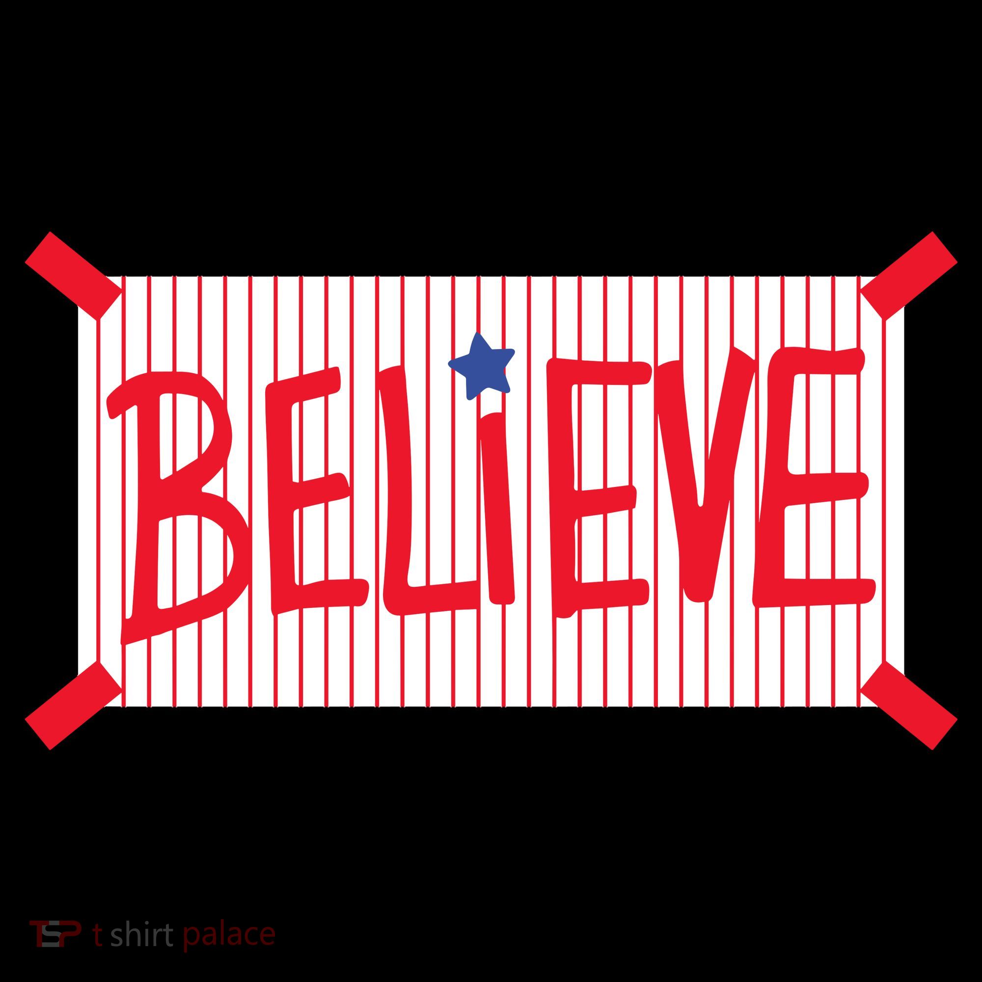 Philadelphia Baseball Believe Women's Tank Top