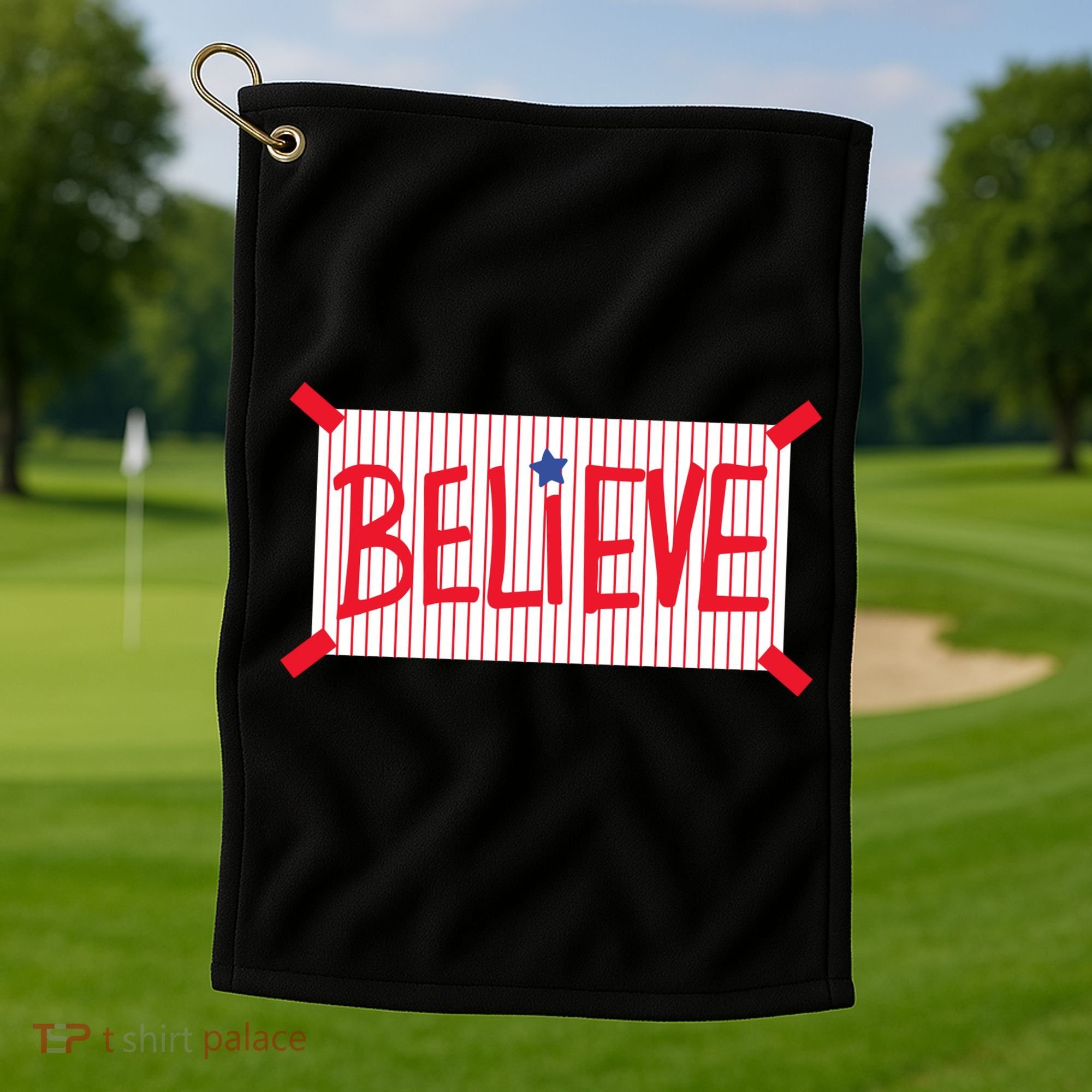 Philadelphia Baseball Believe Golf Towel