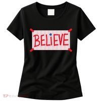 Philadelphia Baseball Believe Women's T-Shirt thumb 0
