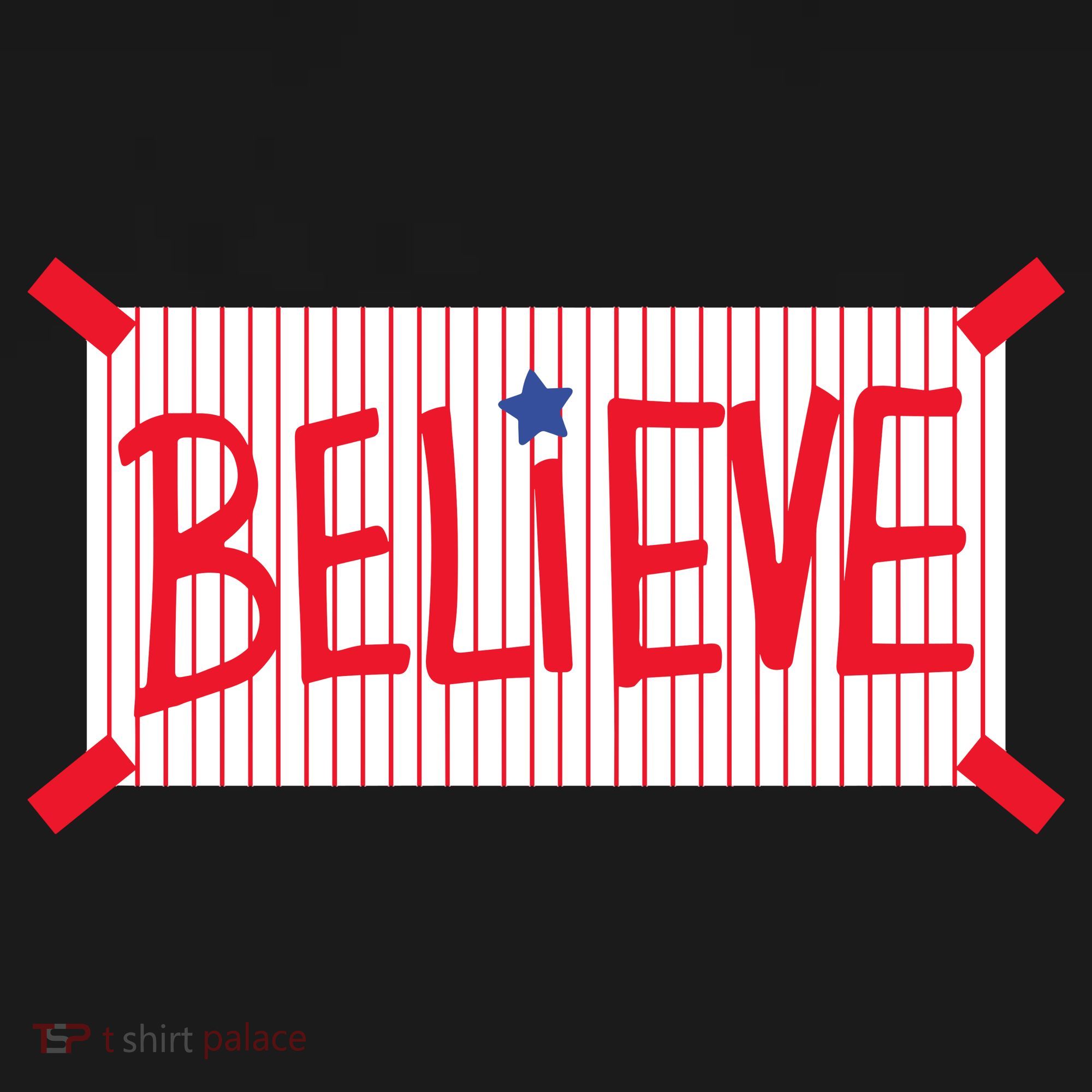 Philadelphia Baseball Believe Women's T-Shirt