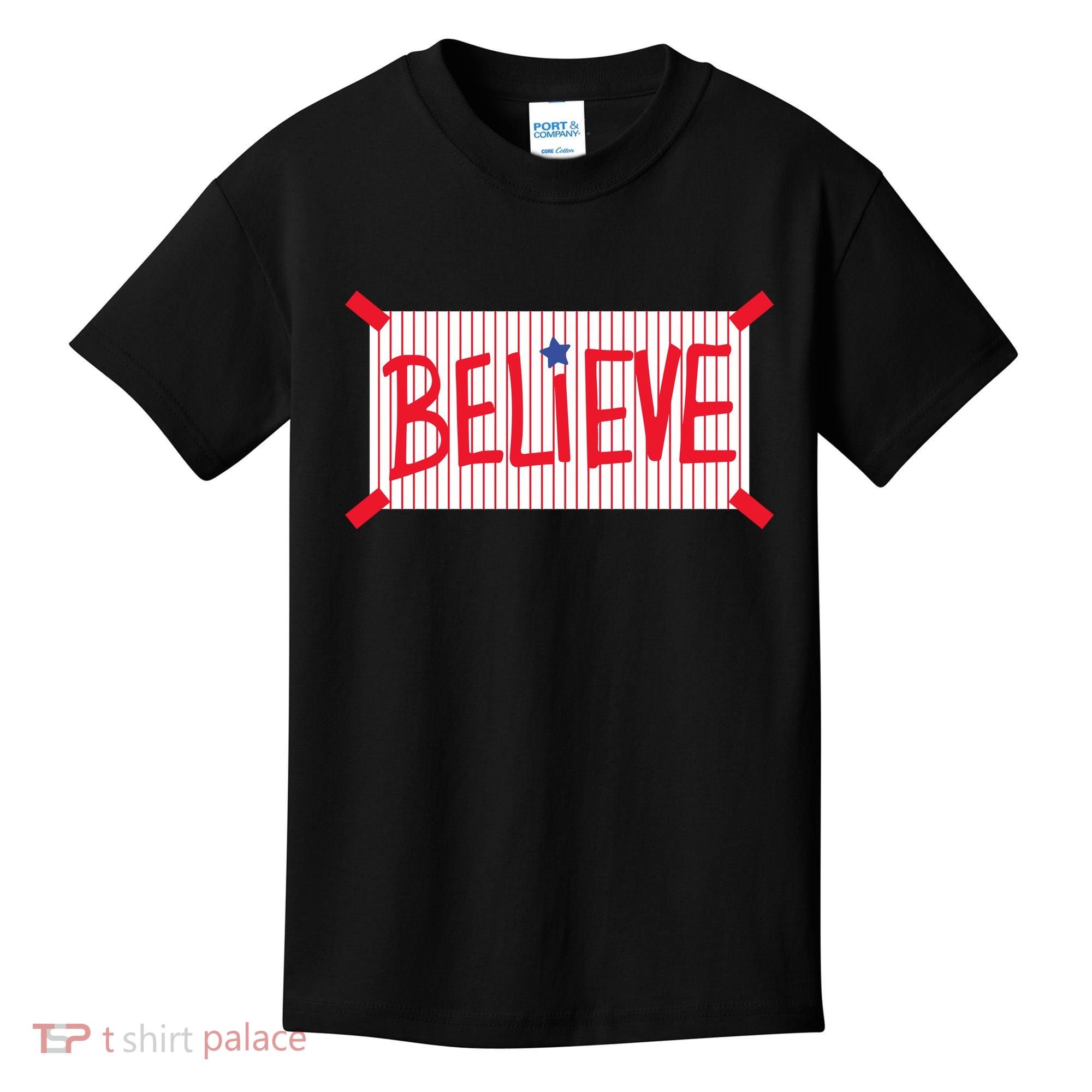 Philadelphia Baseball Believe Kids T-Shirt