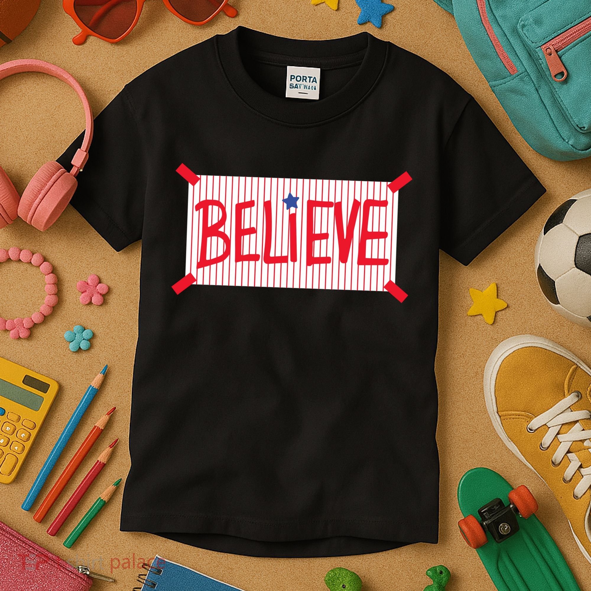 Philadelphia Baseball Believe Kids T-Shirt