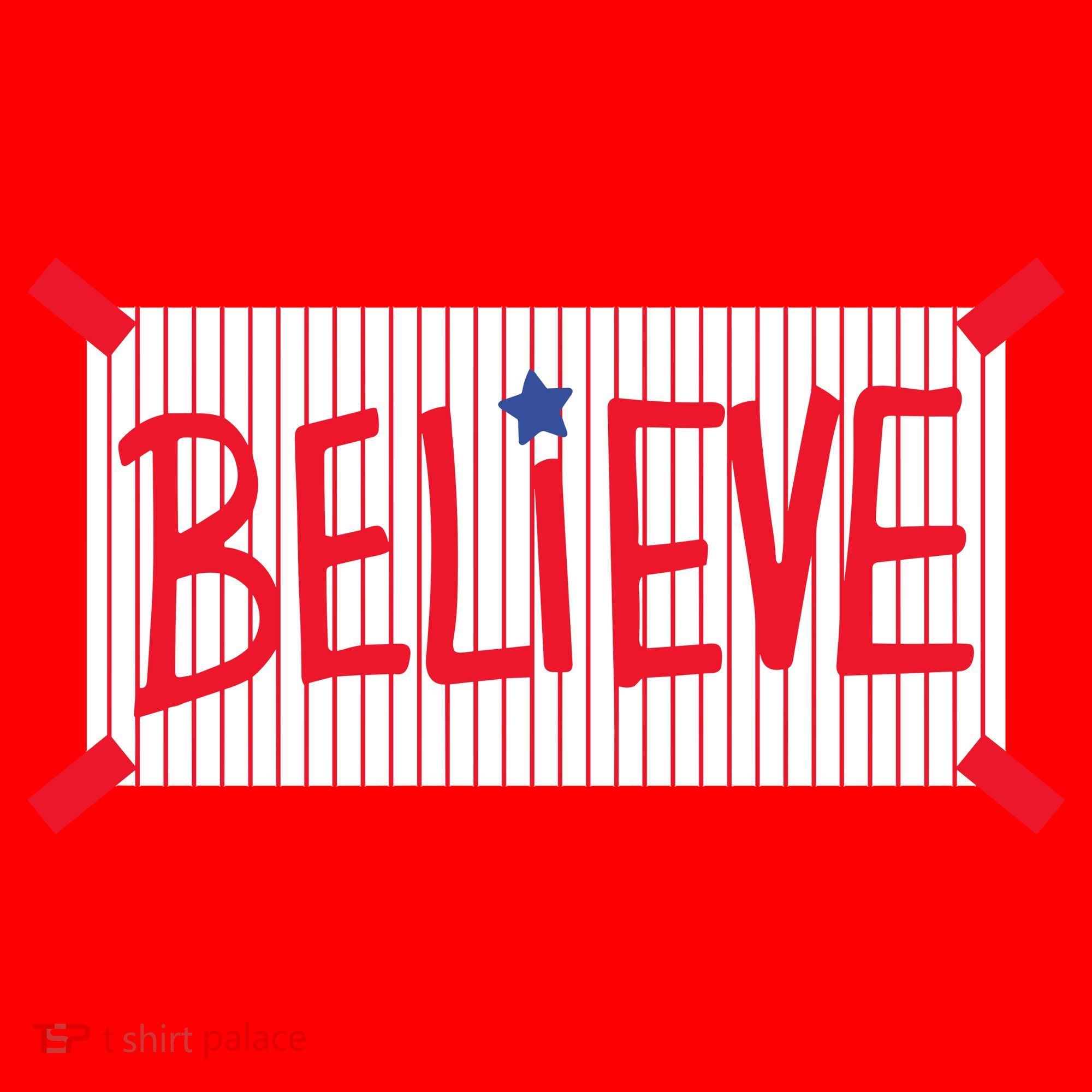 Philadelphia Baseball Believe Santa Hat