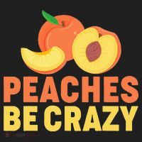 Peaches Be Crazy Funny Peach Pun Fruit Georgia Iced Tea Beanie thumb 2