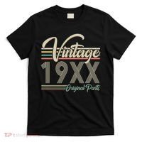 Personalize Birthday Custom Year Retro Vintage T-Shirt thumb 0