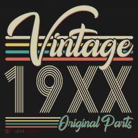 Personalize Birthday Custom Year Retro Vintage T-Shirt thumb 7