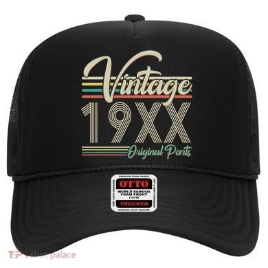 Personalize Birthday Custom Year Retro Vintage Hat