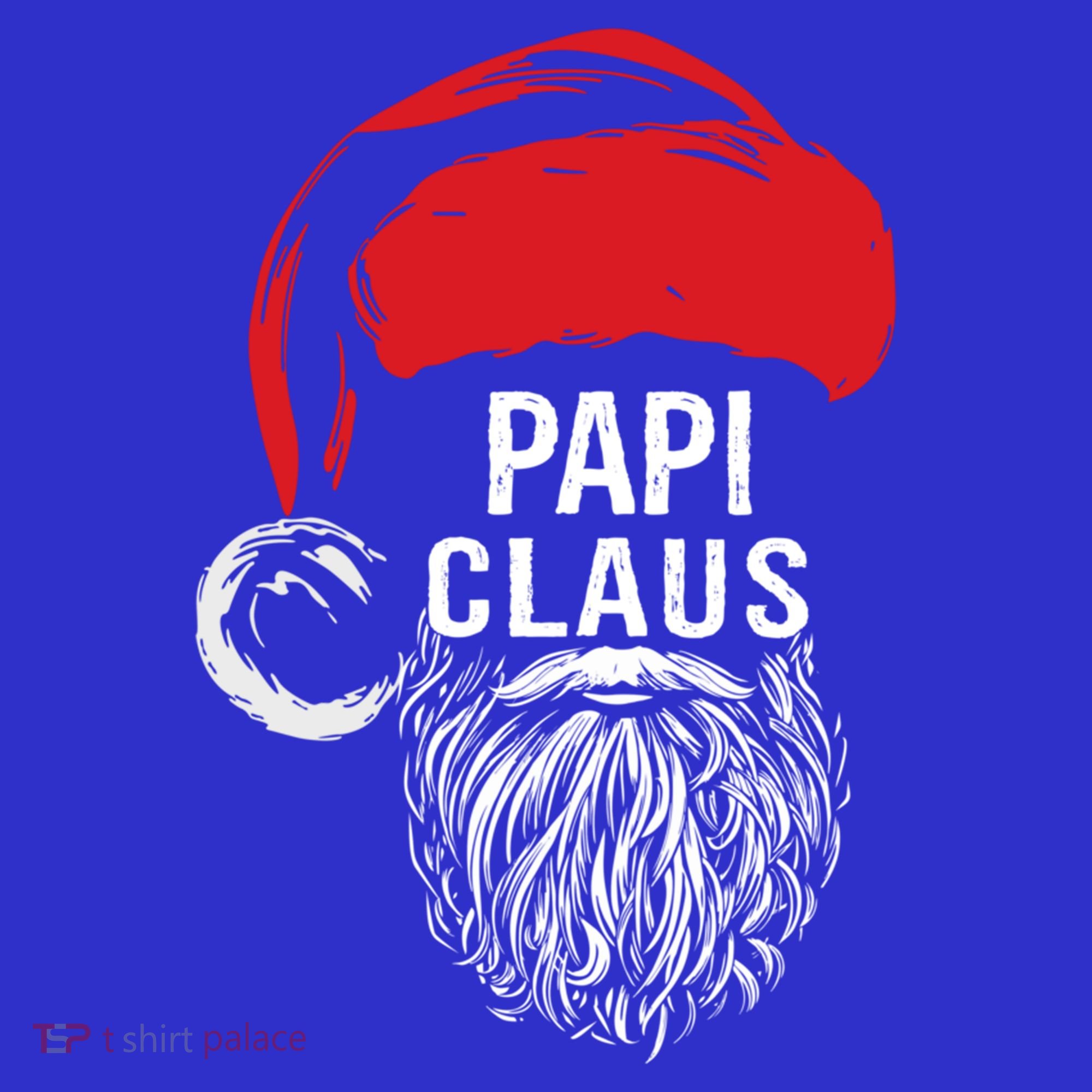 Papi Beard Christmas Santa Red Hat Xmas Cute Funny Gift Cool Gift Hoodie