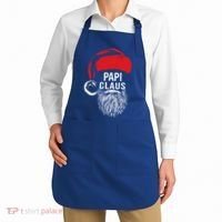 Papi Beard Christmas Santa Red Hat Xmas Cute Funny Gift Cool Gift Apron thumb 2