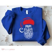 Papi Beard Christmas Santa Red Hat Xmas Cute Funny Gift Cool Gift Sweatshirt thumb 2