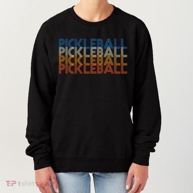 Pickle Ball Classic Retro Pickleball Women's Sweatshirt