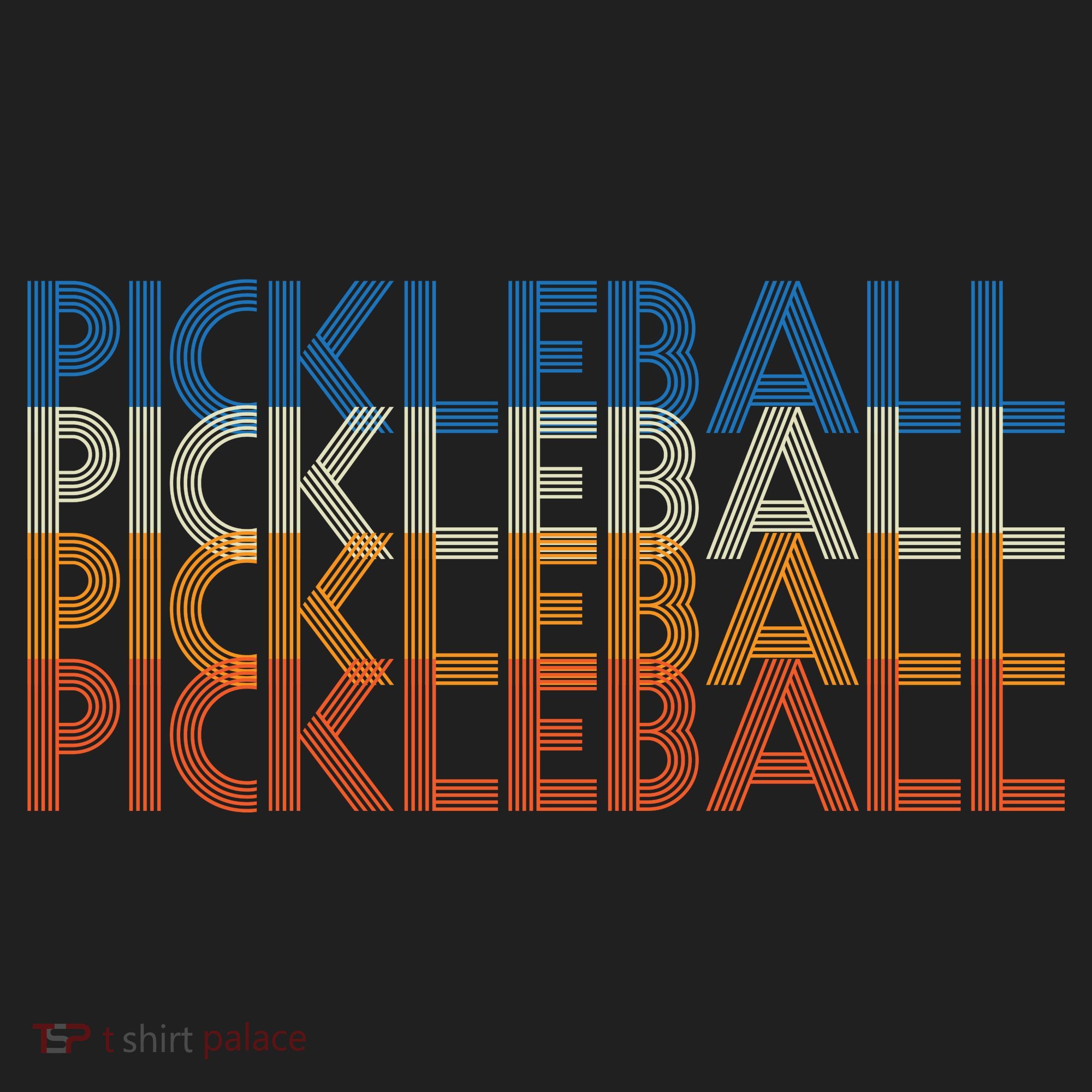 Pickle Ball Classic Retro Pickleball Women's Sweatshirt