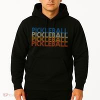 Pickle Ball Classic Retro Pickleball Hoodie thumb 2