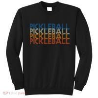 Pickle Ball Classic Retro Pickleball Sweatshirt thumb 0