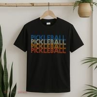 Pickle Ball Classic Retro Pickleball T-Shirt thumb 2