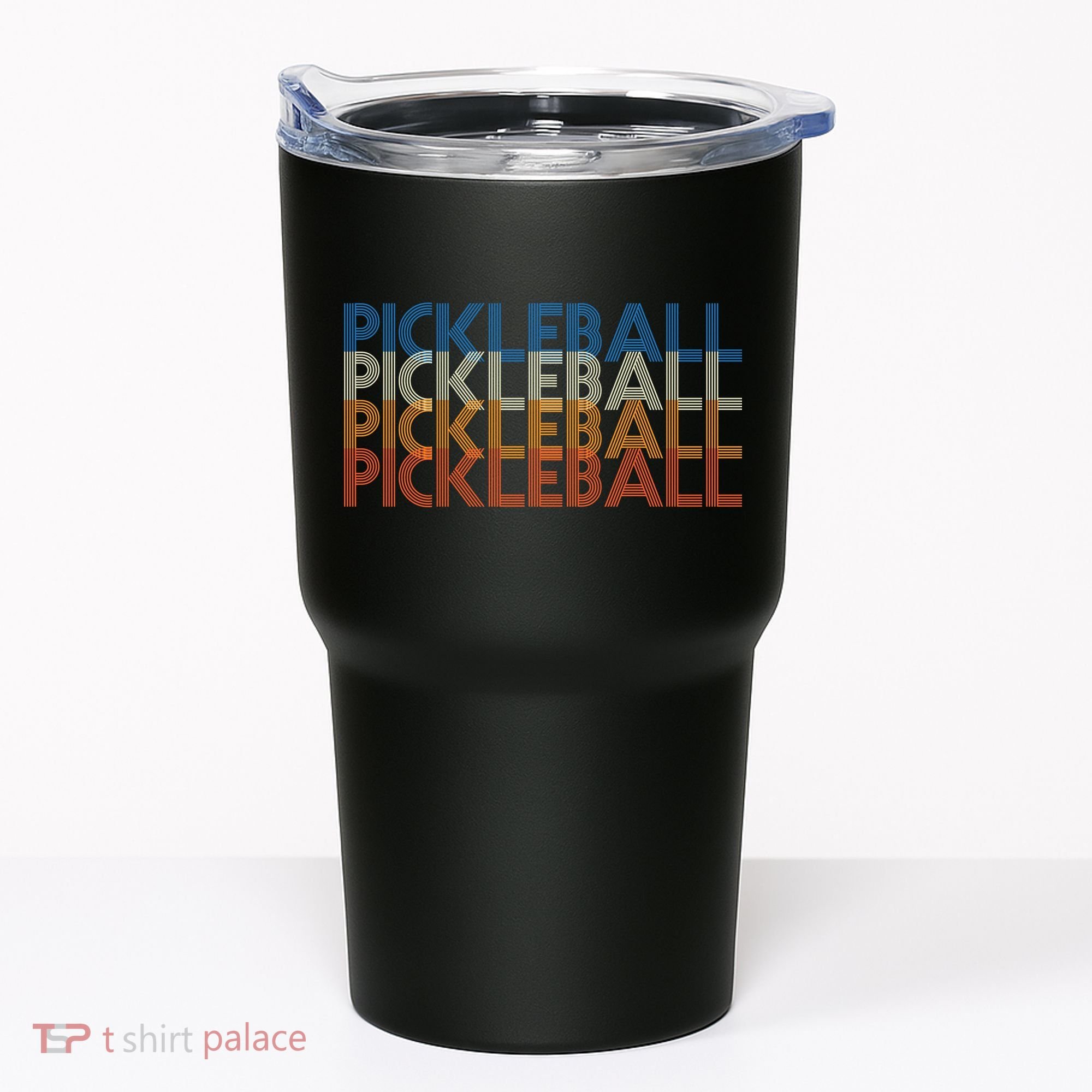 Pickle Ball Classic Retro Pickleball Tumbler