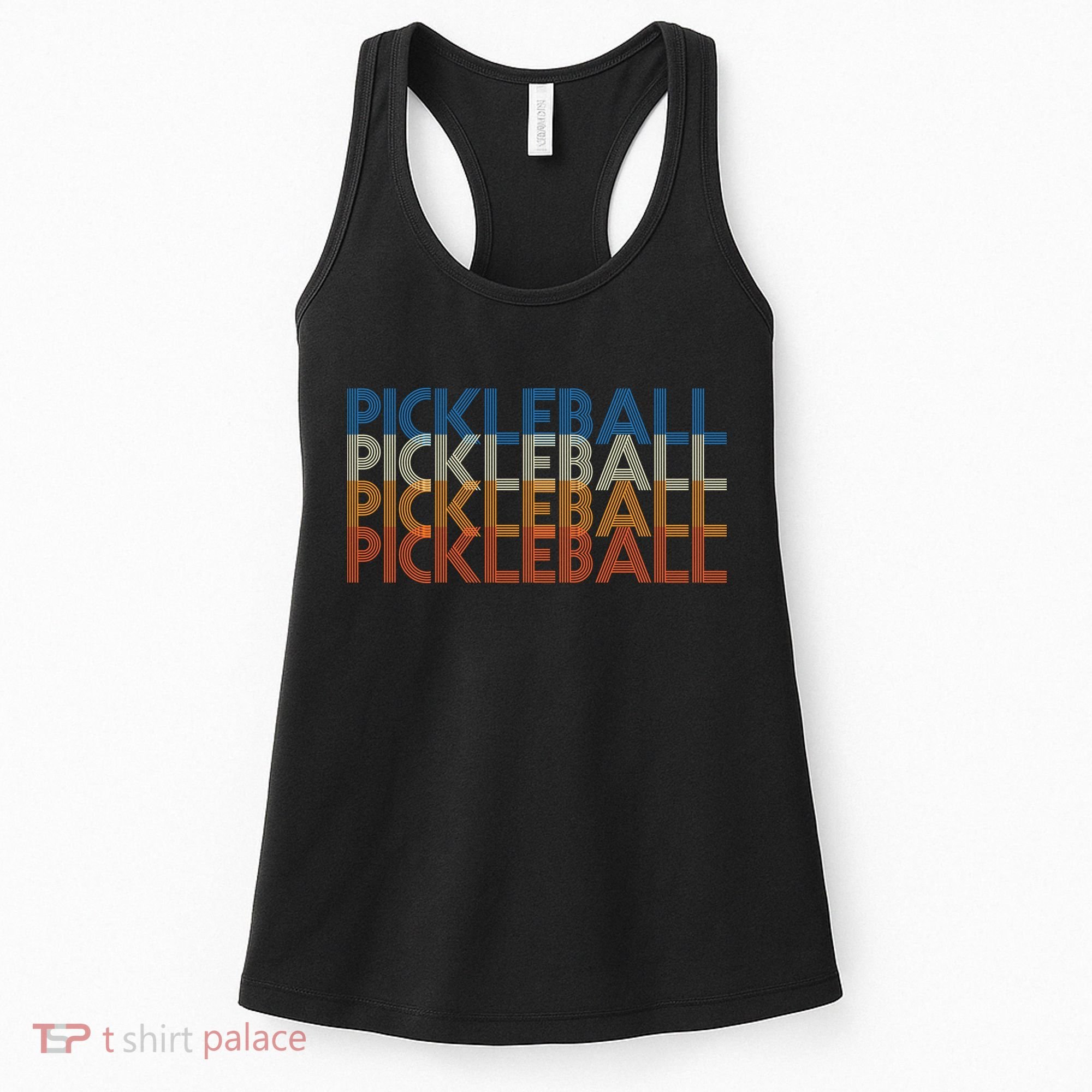 Pickle Ball Classic Retro Pickleball Women's Tank Top