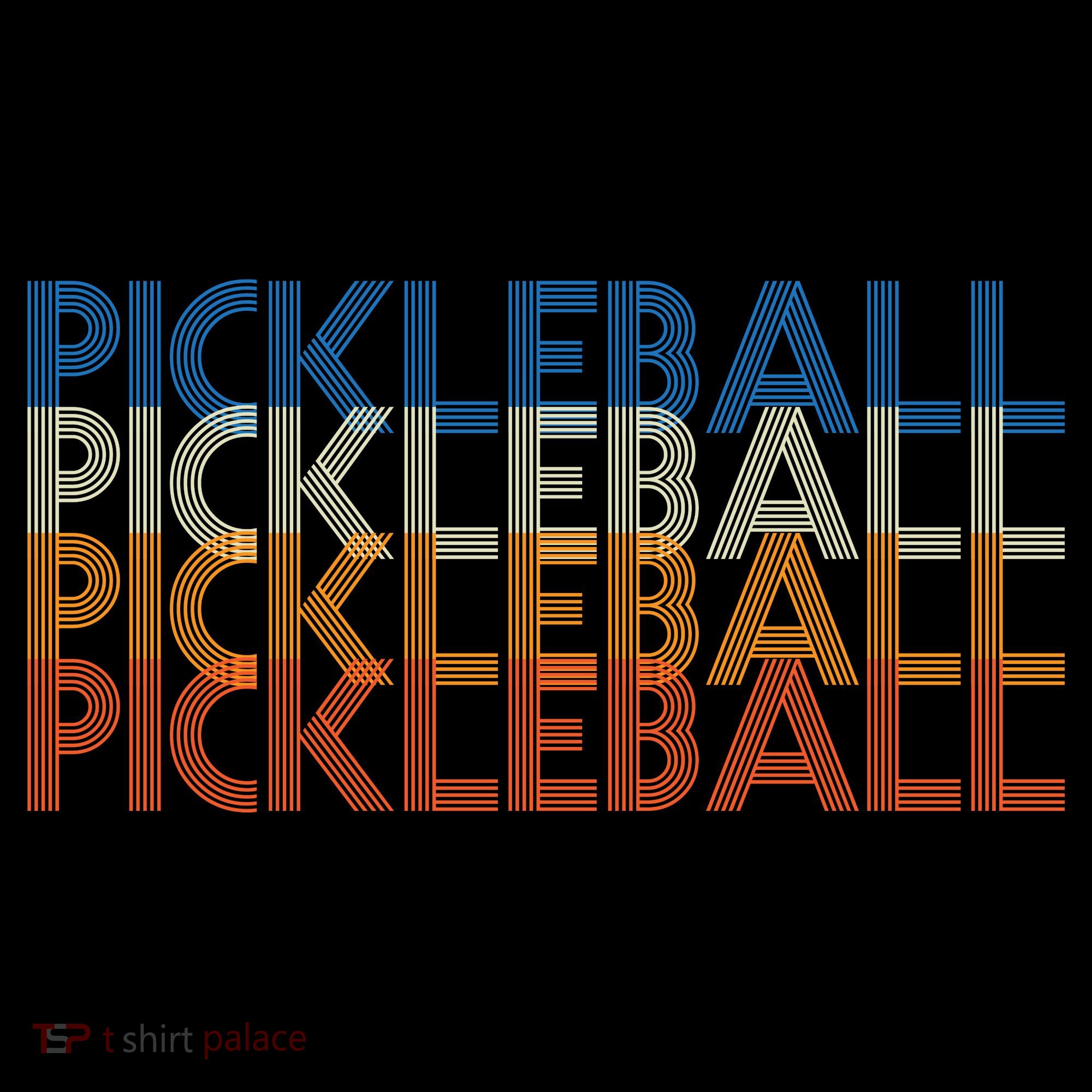 Pickle Ball Classic Retro Pickleball Toddler Hoodie
