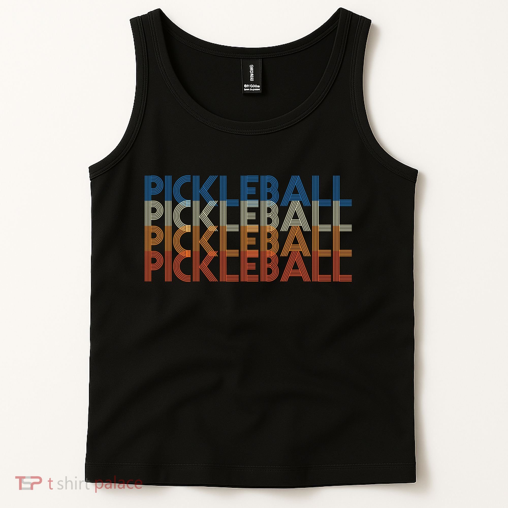 Pickle Ball Classic Retro Pickleball Tank Top