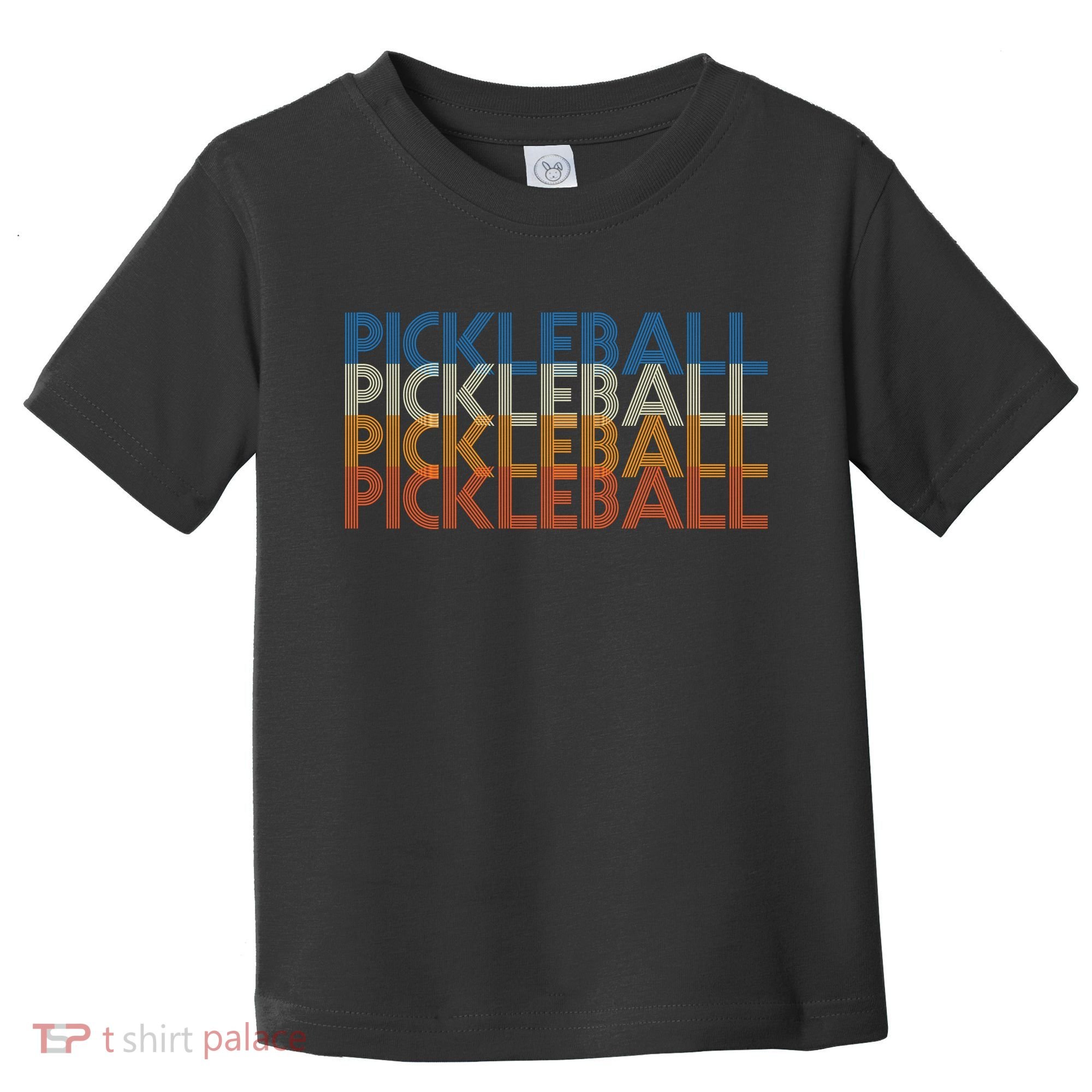 Pickle Ball Classic Retro Pickleball Toddler T-Shirt