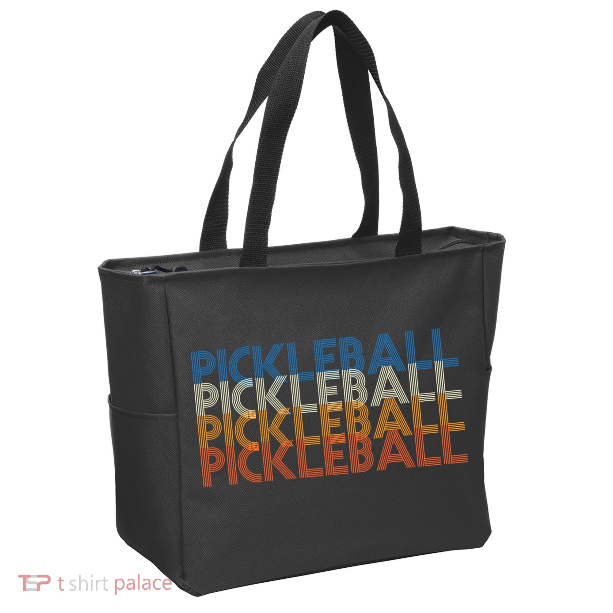 Pickle Ball Classic Retro Pickleball Tote Bag