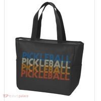 Pickle Ball Classic Retro Pickleball Tote Bag thumb 3