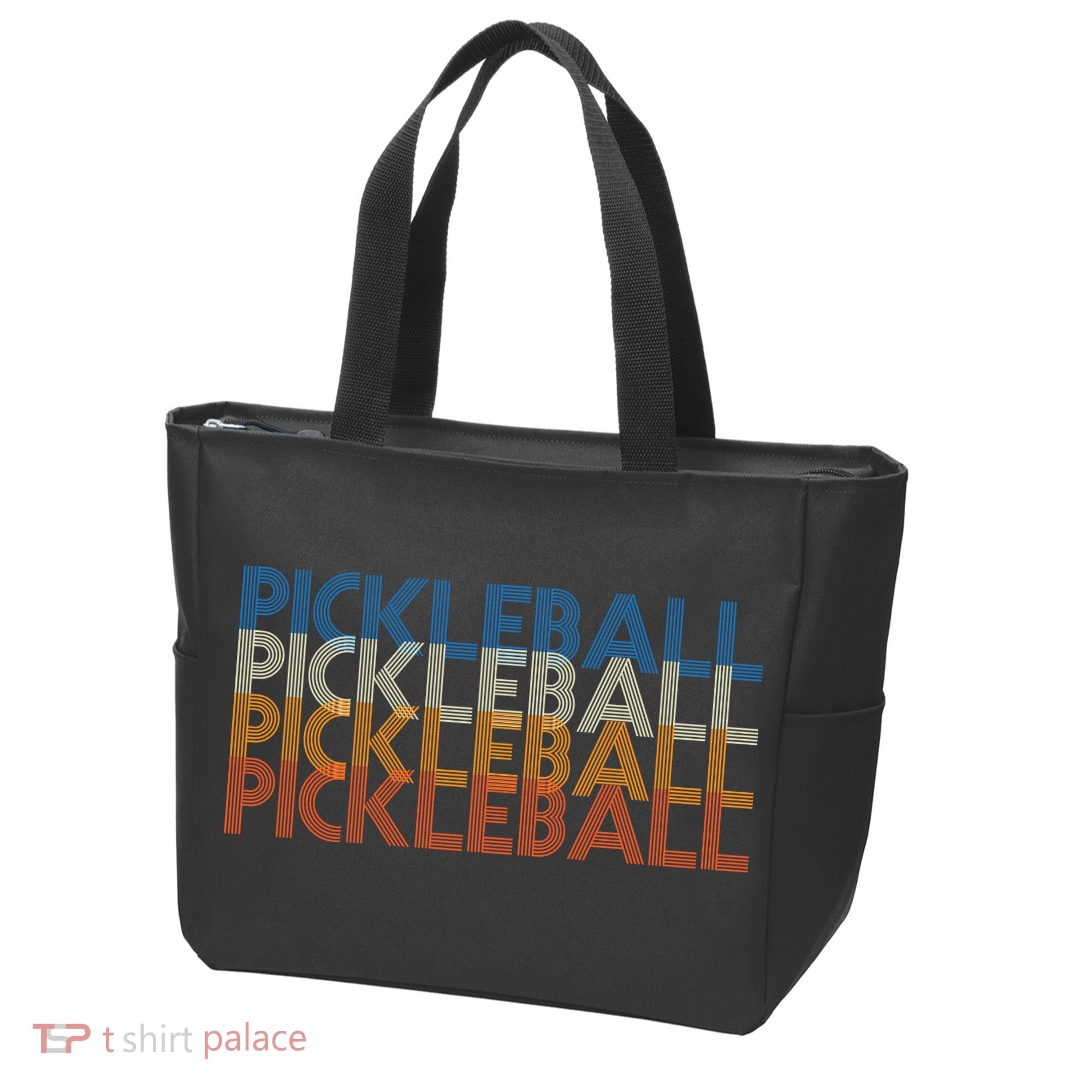 Pickle Ball Classic Retro Pickleball Tote Bag