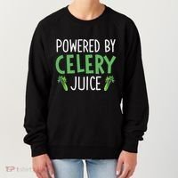 Powered By Celery Juice Women's Sweatshirt thumb 0