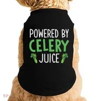 Powered By Celery Juice Doggie Tank thumb 0