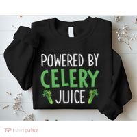 Powered By Celery Juice Sweatshirt thumb 2