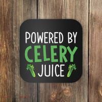 Powered By Celery Juice Coaster thumb 0