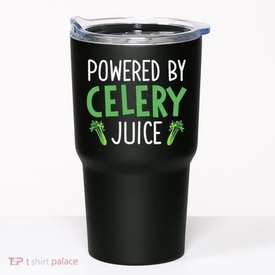 Powered By Celery Juice Tumbler