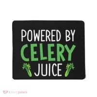 Powered By Celery Juice Mousepad thumb 0
